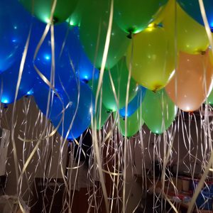 baloane cu heliu cu led-uri