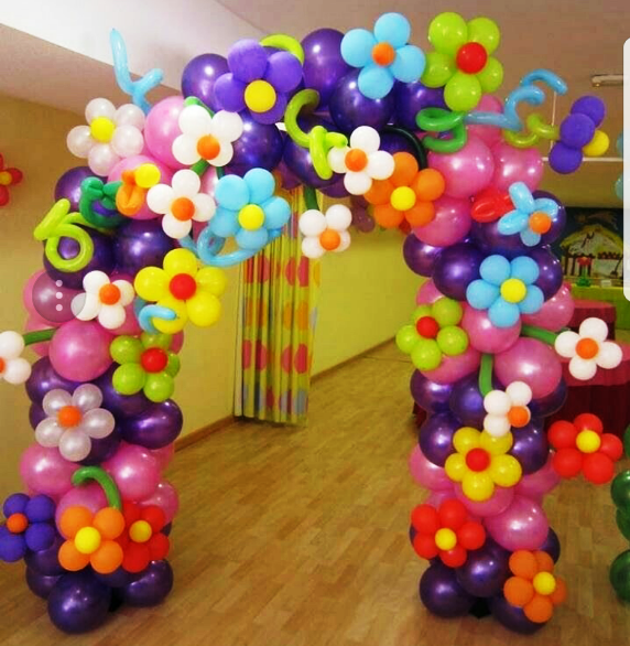 balone colorate arcada