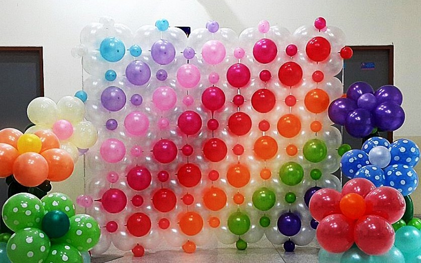 Panou baloane transparente