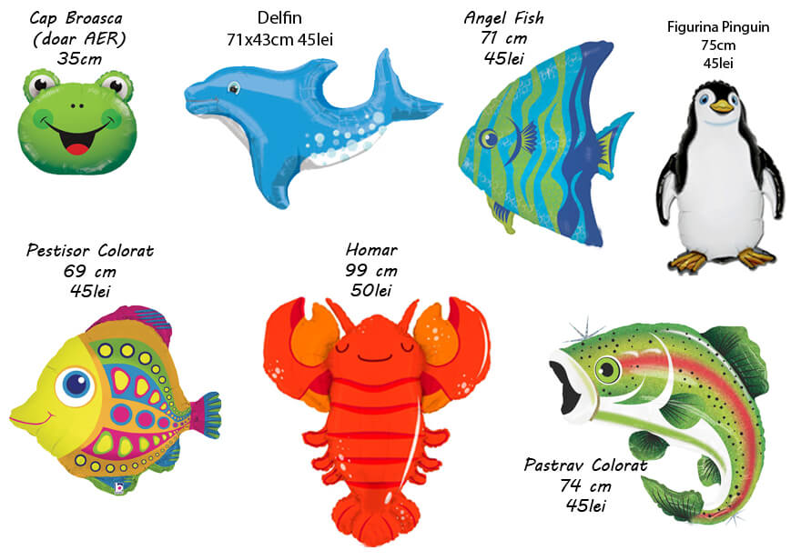 8 animale marine