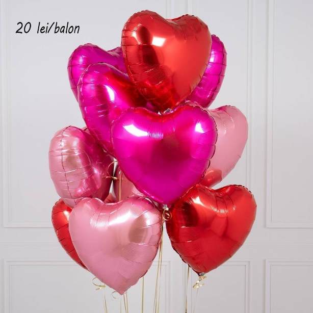 Baloane inima cu heliu
