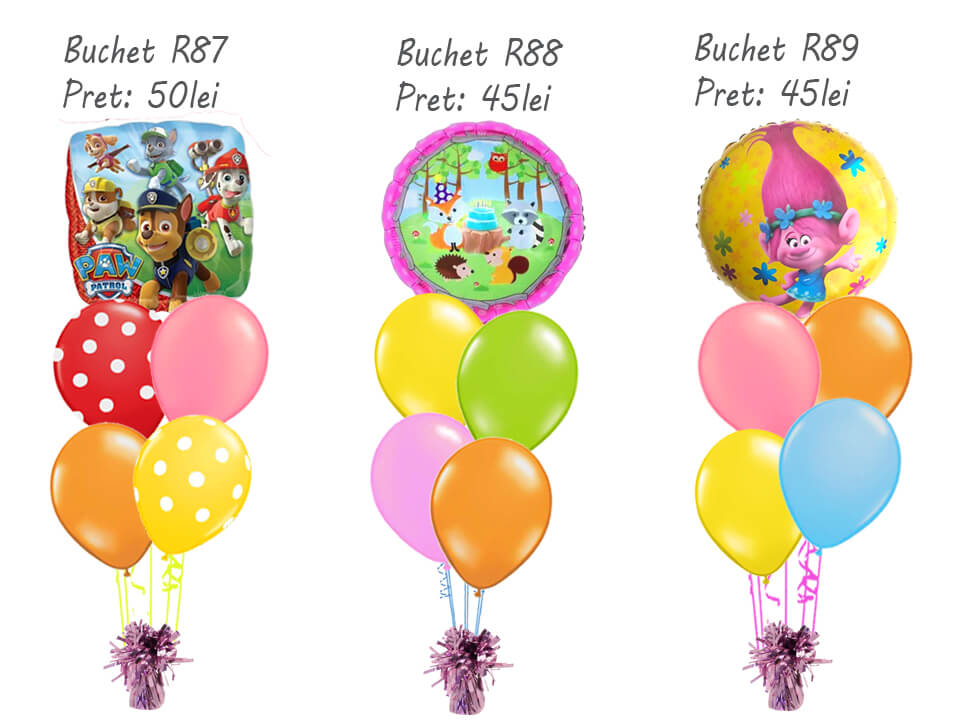 Baloane cu heliu R87 R88 R89