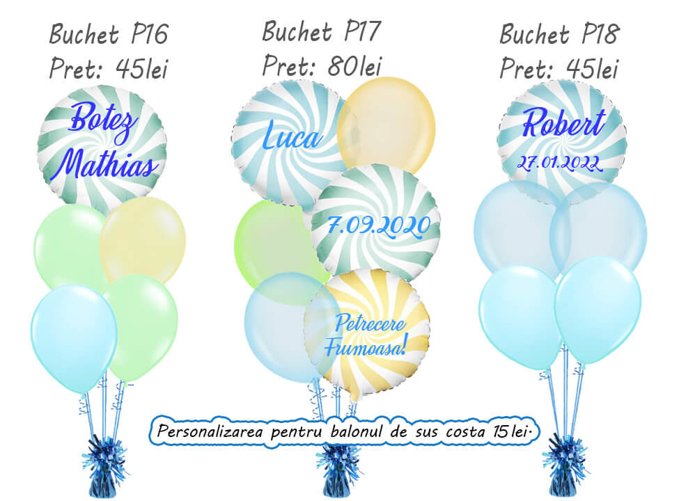 Baloane cu heliu P16 P17 P18
